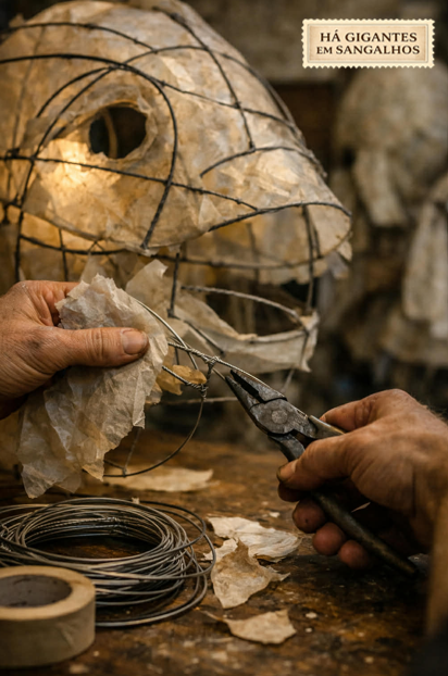 Notícia Há Gigantes em Sangalhos...